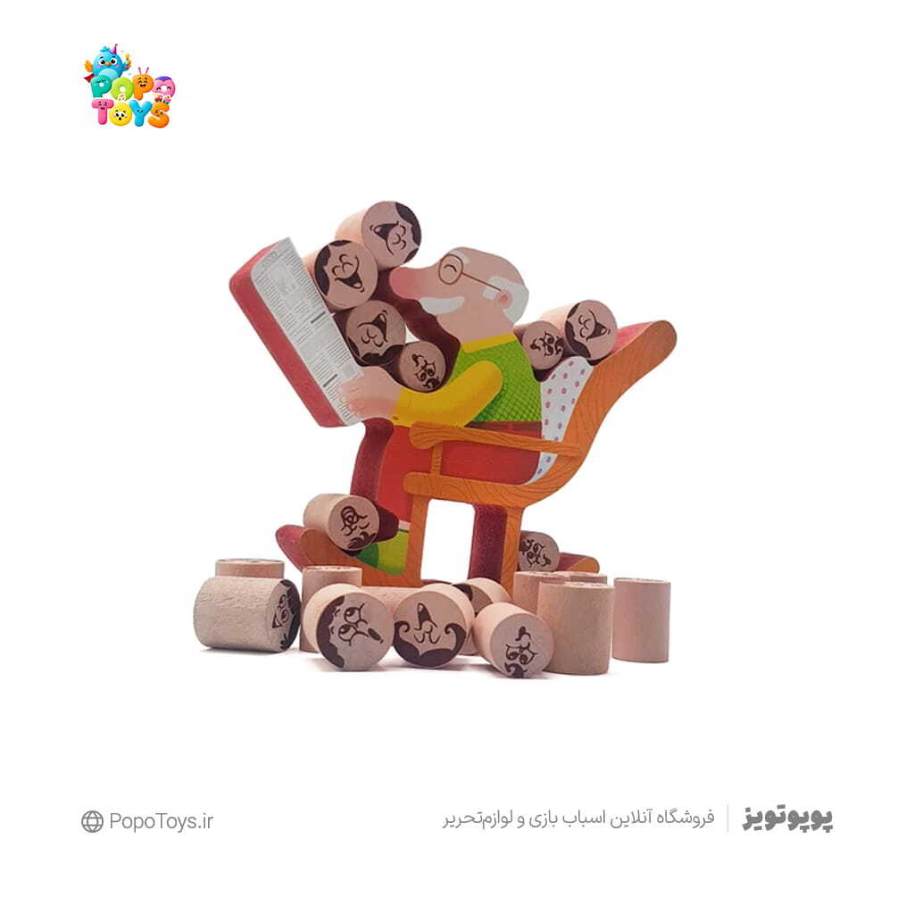 بازی فکری تعادلی هوپا مدل بابابو